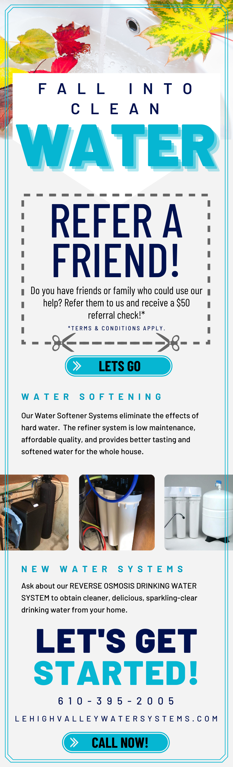 Fall Into Clean Water Infographic