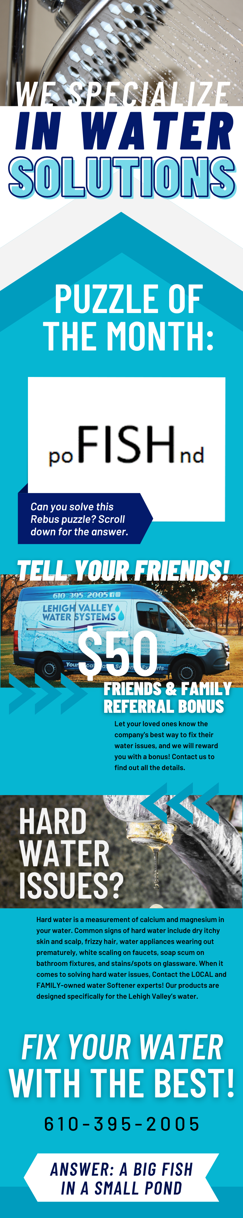 We Specialize in Water Solutions! 5