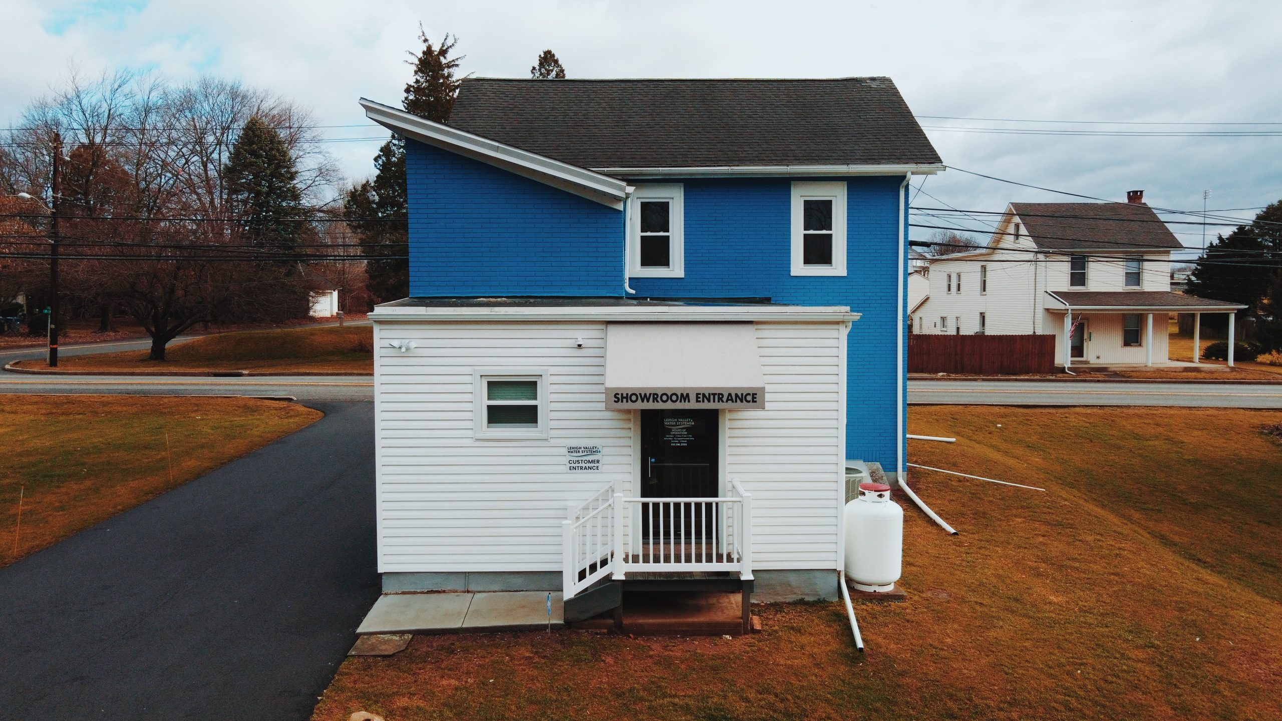 Outside of Lehigh Valley Water Systems office