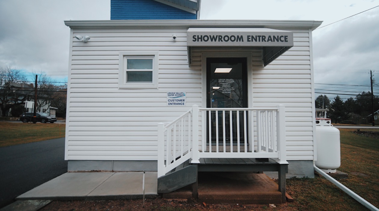 Entrance of Lehigh Valley Water Systems