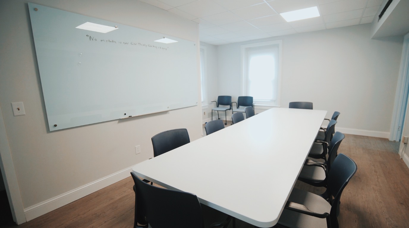 Interior of Lehigh Valley Water Systems office meeting room