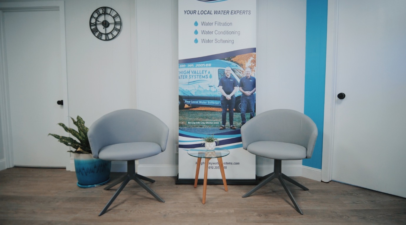 Interior of Lehigh Valley Water Systems office